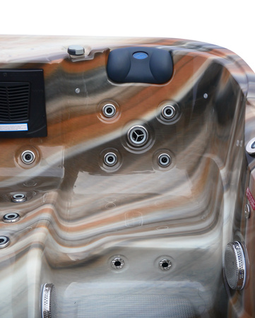 Jacuzzi ogrodowe wanna z hydromasażem 3-osobowe AG-4 z systemem Balboa/GECKO 195x127cm