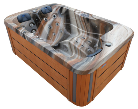 Jacuzzi ogrodowe wanna z hydromasażem 3-osobowe AG-4 z systemem Balboa/GECKO 195x127cm