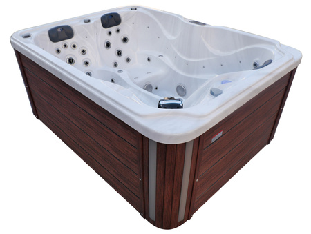 Jacuzzi ogrodowe wanna z hydromasażem 3-osobowe AG-3 z systemem Balboa/GECKO 210x160cm