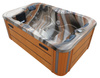 Jacuzzi ogrodowe wanna z hydromasażem 3-osobowe AG-4 z systemem Balboa/GECKO 195x127cm