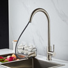 Srebrna bateria kuchenna kran Maro INOX