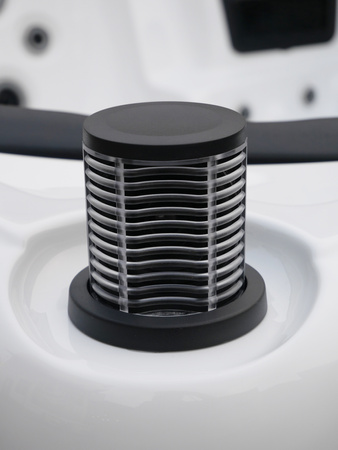 Jacuzzi ogrodowe wanna z hydromasażem 6-osobowe AG-9 z systemem GECKO 230x230cm