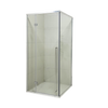 Kabina Prysznicowa narożna ANDERSON srebrna, uchylna