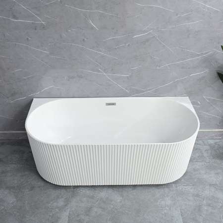 Wanna przyścienna ryflowana IVONE IN-B50