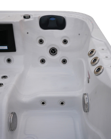 Jacuzzi ogrodowe wanna z hydromasażem 3-osobowe AG-4 z systemem Balboa/GECKO 195x127cm