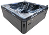 Jacuzzi ogrodowe wanna z hydromasażem 6-osobowe AG-9 PRESTIGE GECKO 230x230cm