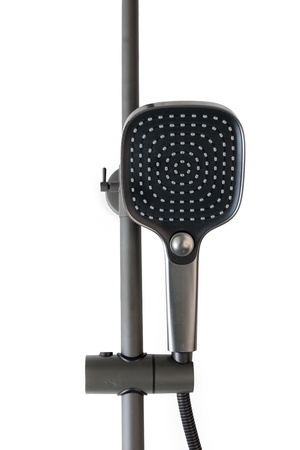 Zestaw prysznicowy natynkowy AUREL szary Indes Grey