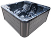 Jacuzzi ogrodowe wanna z hydromasażem 6-osobowe AG-1 z systemem Balboa/GECKO 200x200cm