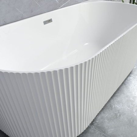 Wanna przyścienna ryflowana IVONE IN-B50