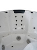 Jacuzzi ogrodowe wanna z hydromasażem 6-osobowe AG-1 z systemem Balboa/GECKO 200x200cm