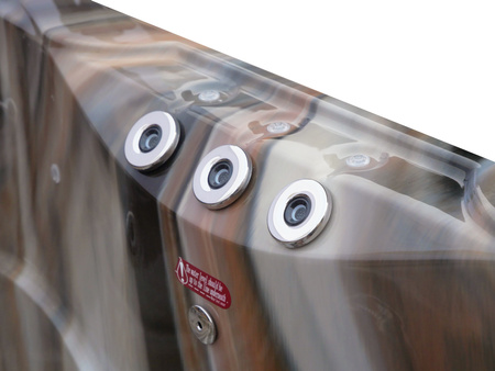 Jacuzzi ogrodowe wanna z hydromasażem 3-osobowe AG-4 z systemem Balboa/GECKO 195x127cm