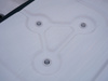 Jacuzzi ogrodowe wanna z hydromasażem 3-osobowe AG-4 z systemem Balboa/GECKO 195x127cm