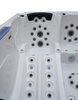 Jacuzzi ogrodowe wanna z hydromasażem 6-osobowe AG-9 z systemem GECKO 230x230cm