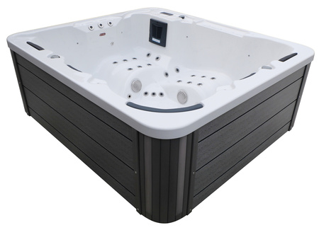 Jacuzzi ogrodowe wanna z hydromasażem 5-osobowe AG-8 z systemem Balboa/GECKO 215x190cm