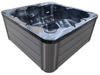 Jacuzzi ogrodowe wanna z hydromasażem 6-osobowe AG-1 z systemem Balboa/GECKO 200x200cm