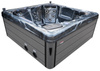 Jacuzzi ogrodowe wanna z hydromasażem 6-osobowe AG-9 PRESTIGE GECKO 230x230cm