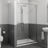Drzwi prysznicowe do wnęki Indes KLEO srebrne chrome EasyClean