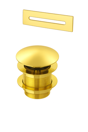 Wanna wolnostojąca Jasper IN-B10 - złote akcesoria