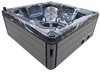 Jacuzzi ogrodowe wanna z hydromasażem 6-osobowe AG-9 PRESTIGE GECKO 230x230cm