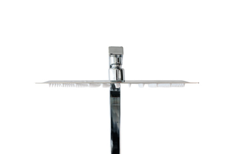 Zestaw prysznicowy z termostatem natynkowy Indes ANGELO srebrny chrome