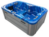 Jacuzzi ogrodowe wanna z hydromasażem 3-osobowe AG-4 z systemem Balboa/GECKO 195x127cm