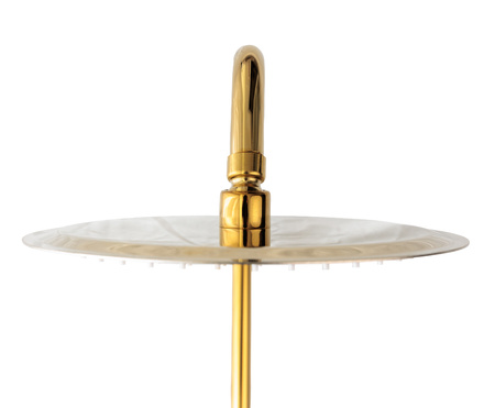 Zestaw prysznicowy z termostatem natynkowy Indes SOFIA złoty gold