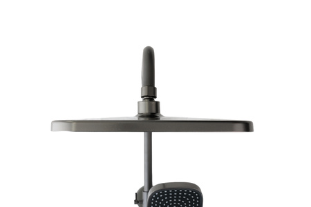 Zestaw prysznicowy natynkowy AUREL szary Indes Grey