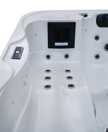 Jacuzzi ogrodowe wanna z hydromasażem 3-osobowe AG-4 z systemem Balboa/GECKO 195x127cm