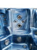Jacuzzi ogrodowe wanna z hydromasażem 6-osobowe AG-9 GECKO 230x230cm