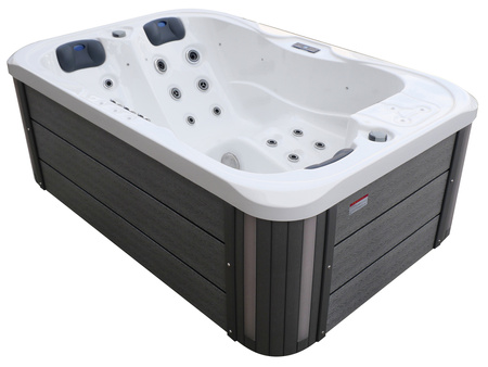 Jacuzzi ogrodowe wanna z hydromasażem 3-osobowe AG-4 z systemem Balboa/GECKO 195x127cm