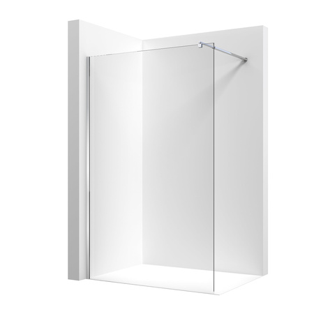 Ścianka Prysznicowa Walk-In 90, 100, 110, 120 cm – chrome, szkło 8 mm