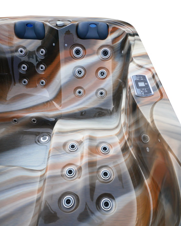 Jacuzzi ogrodowe wanna z hydromasażem 3-osobowe AG-4 z systemem Balboa/GECKO 195x127cm