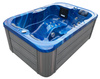 Jacuzzi ogrodowe wanna z hydromasażem 3-osobowe AG-4 z systemem Balboa/GECKO 195x127cm