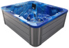 Jacuzzi ogrodowe wanna z hydromasażem 5-osobowe AG-8 z systemem Balboa/GECKO 215x190cm