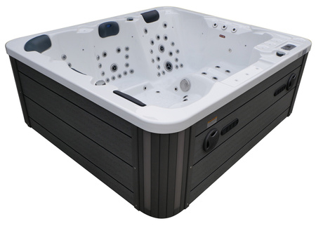 Jacuzzi ogrodowe wanna z hydromasażem 5-osobowe AG-8 z systemem Balboa/GECKO 215x190cm