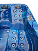 Jacuzzi ogrodowe wanna z hydromasażem 3-osobowe AG-4 z systemem Balboa/GECKO 195x127cm