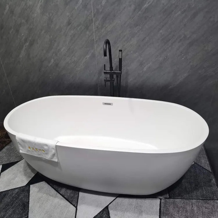Wanna wolnostojąca KOVALO BLACK 170cm akrylowa
