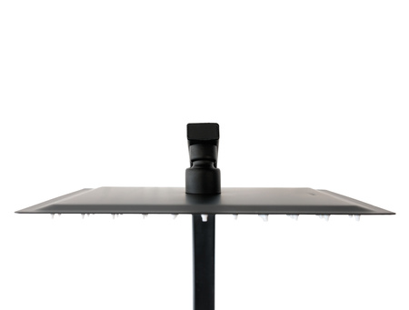 Zestaw prysznicowy czarny z termostatem natynkowy Indes ANGELO black