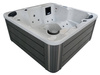 Jacuzzi ogrodowe wanna z hydromasażem 6-osobowe AG-1 z systemem Balboa/GECKO 200x200cm