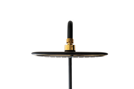 Czarno złoty zestaw prysznicowy